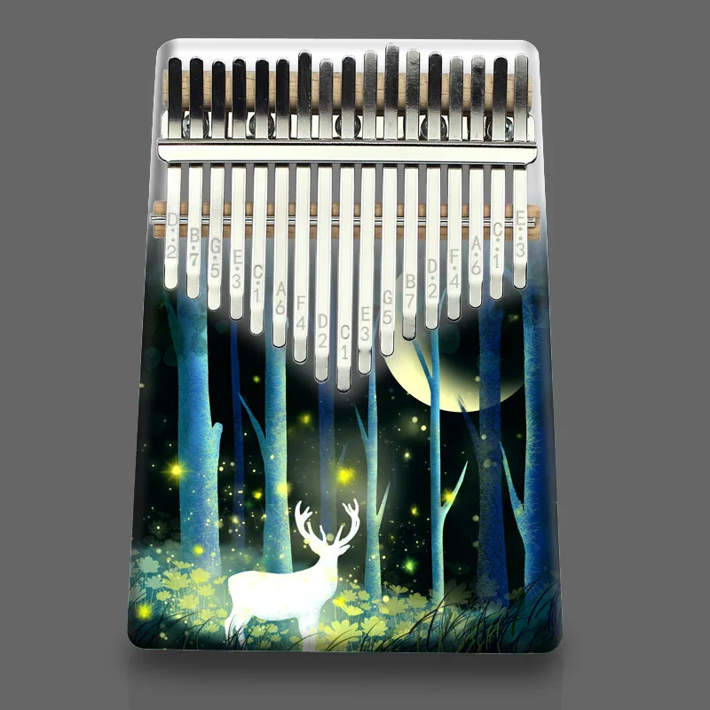 17-Tone Kalimba Thumb Piano Color Finger Piano Finger Piano Cross-border
17-Tone Kalimba Thumb Piano Color Finger Piano Finger Piano Cross-border