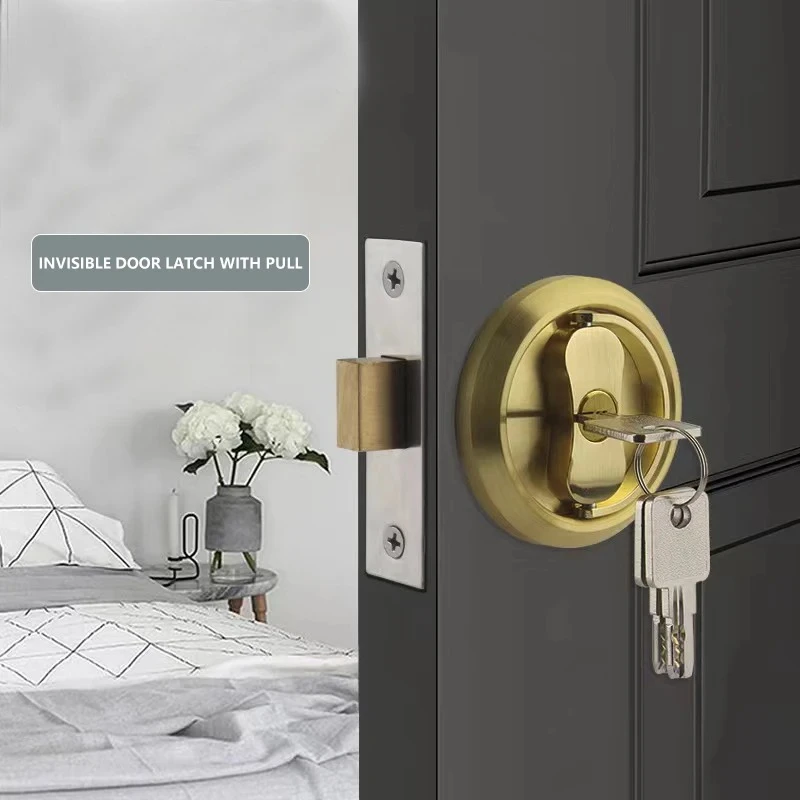 304 Stainless Steel Invisible Door Lock Hidden Invisible Background Wall Sliding Door Double Hook Anti-theft
304 Stainless Steel Invisible Door Lock Hidden Invisible Background Wall Sliding Door Double Hook Anti-theft