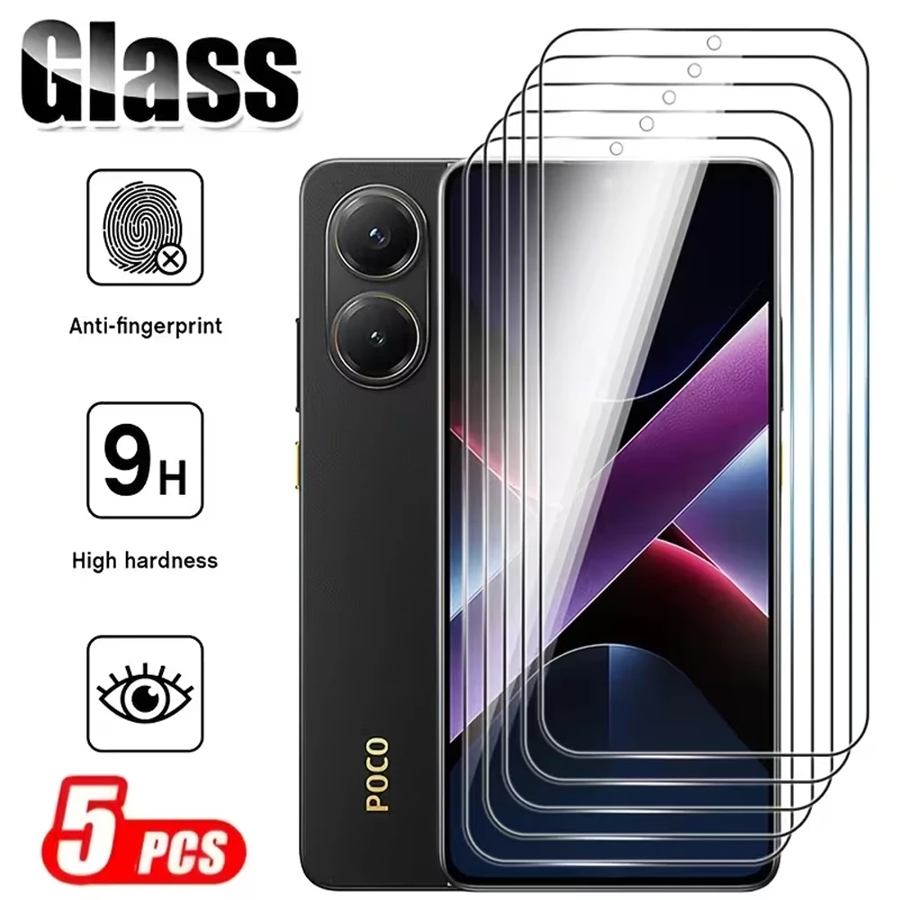 5PCS Tempered Glass For Xiaomi Poco X8 Pro Max X8 Pro F8 Ultra F8 Pro C71 C75 M7 F5 M6 Pro F6 Pro X6 Pro X7 Protective Glass
5PCS Tempered Glass For Xiaomi Poco X8 Pro Max X8 Pro F8 Ultra F8 Pro C71 C75 M7 F5 M6 Pro F6 Pro X6 Pro X7 Protective Glass