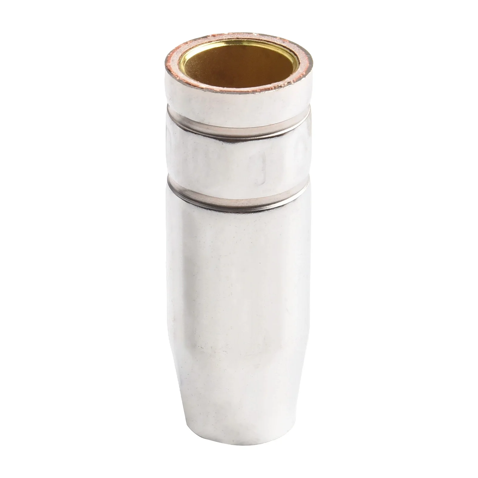Welding Equipment Conical Gas Nozzle 25AK Shroud Nozzle Chrome-Plated Brass Material High-Temperature Resistance
Welding Equipment Conical Gas Nozzle 25AK Shroud Nozzle Chrome-Plated Brass Material High-Temperature Resistance