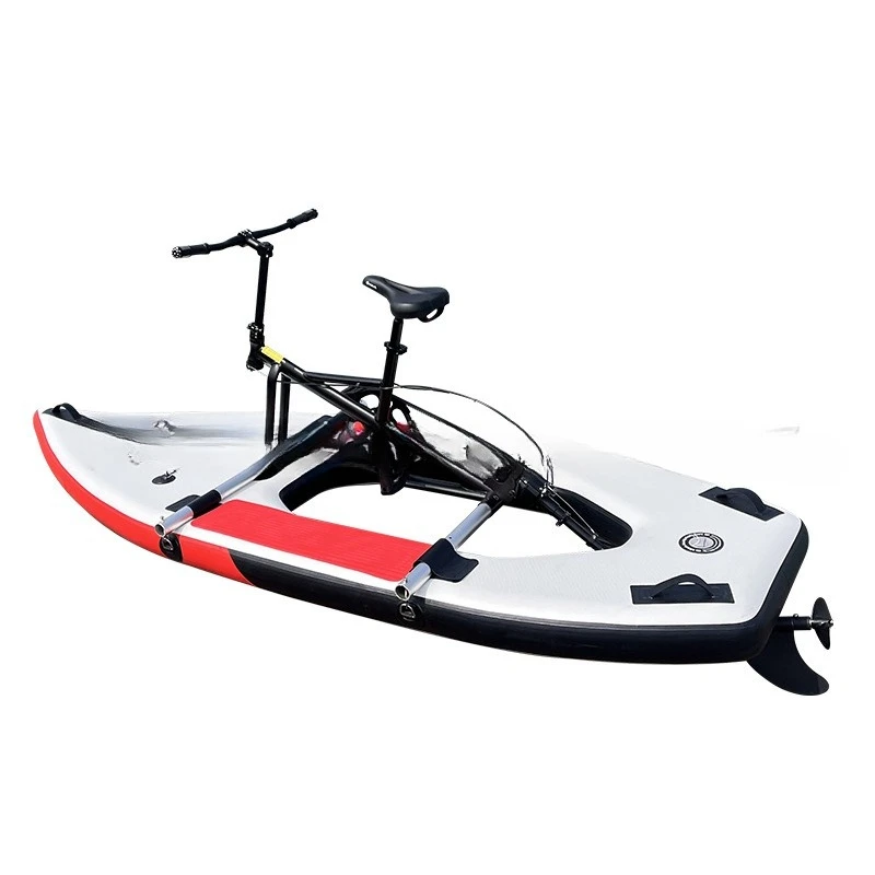 Pedal unpowered outdoor water inflatable bicycle aluminum frame, body water bicycle single water self
Pedal unpowered outdoor water inflatable bicycle aluminum frame, body water bicycle single water self