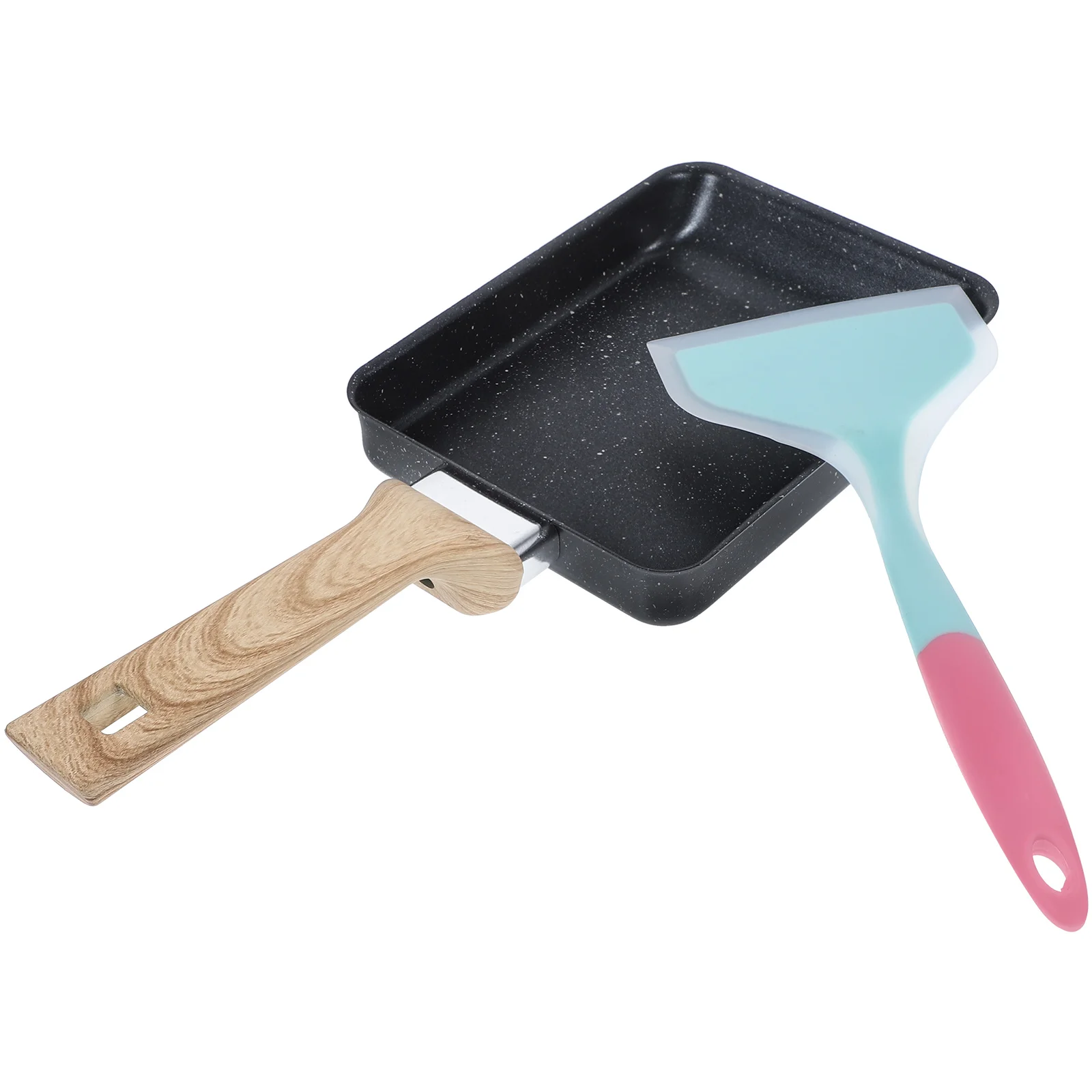 1 set Non-Stick Frying Silicone Spatula Set Egg Pan For Breakfast Multi-Function Kitchen Cookware Reusable Scrambled Egg Frypan
1 set Non-Stick Frying Silicone Spatula Set Egg Pan For Breakfast Multi-Function Kitchen Cookware Reusable Scrambled Egg Frypan