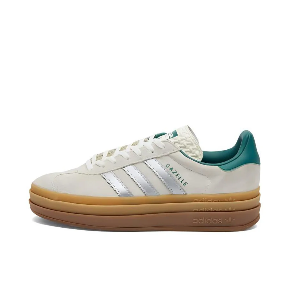 Adidas Originals Gazelle Bold Women Beige White Fashion Classic Height Increase Anti-slip German Training Board Shoes JI0328
Adidas Originals Gazelle Bold Women Beige White Fashion Classic Height Increase Anti-slip German Training Board Shoes JI0328