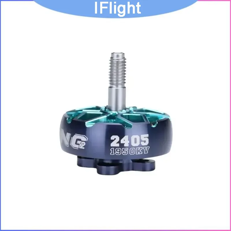 iFlight XING2 2405 1800KV/1950KV 4-6S FPV Motor, 5mm Ti Shaft N52H Magnets Unibell for 5" Racing Freestyle Long Range
iFlight XING2 2405 1800KV/1950KV 4-6S FPV Motor, 5mm Ti Shaft N52H Magnets Unibell for 5" Racing Freestyle Long Range