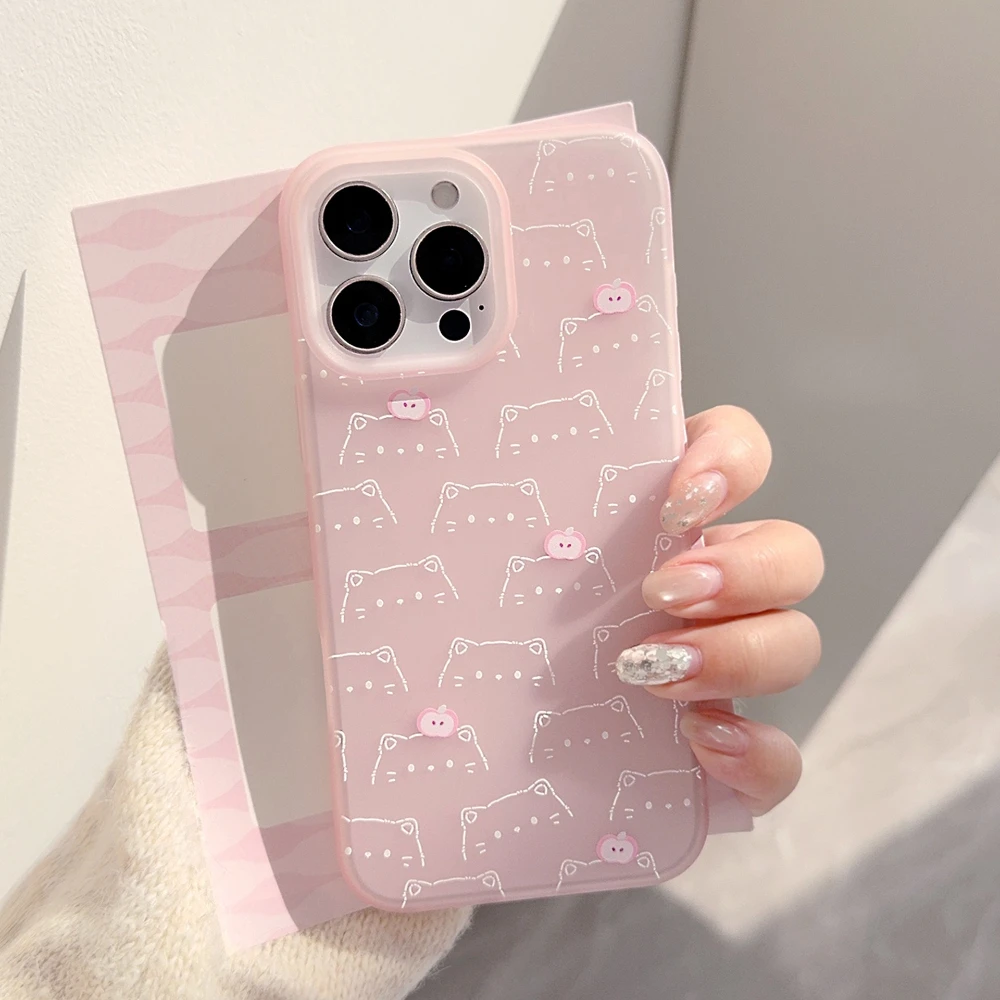 Чехол с милым мультяшным котом для iPhone 17 Promax 16 15 Pro Max 14 13, мягкий противоударный чехол с милым узором розового цвета «все включено»
Чехол с милым мультяшным котом для iPhone 17 Promax 16 15 Pro Max 14 13, мягкий противоударный чехол с милым узором розового цвета «все включено»