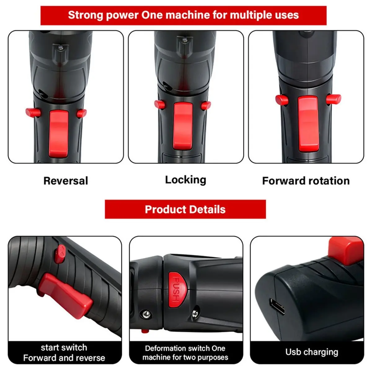 A50U Portable Electric Screwdriver. Professional 3.6V Lithium Battery Cordless Electric Screwdriver - for Home Maintenance
A50U Portable Electric Screwdriver. Professional 3.6V Lithium Battery Cordless Electric Screwdriver - for Home Maintenance