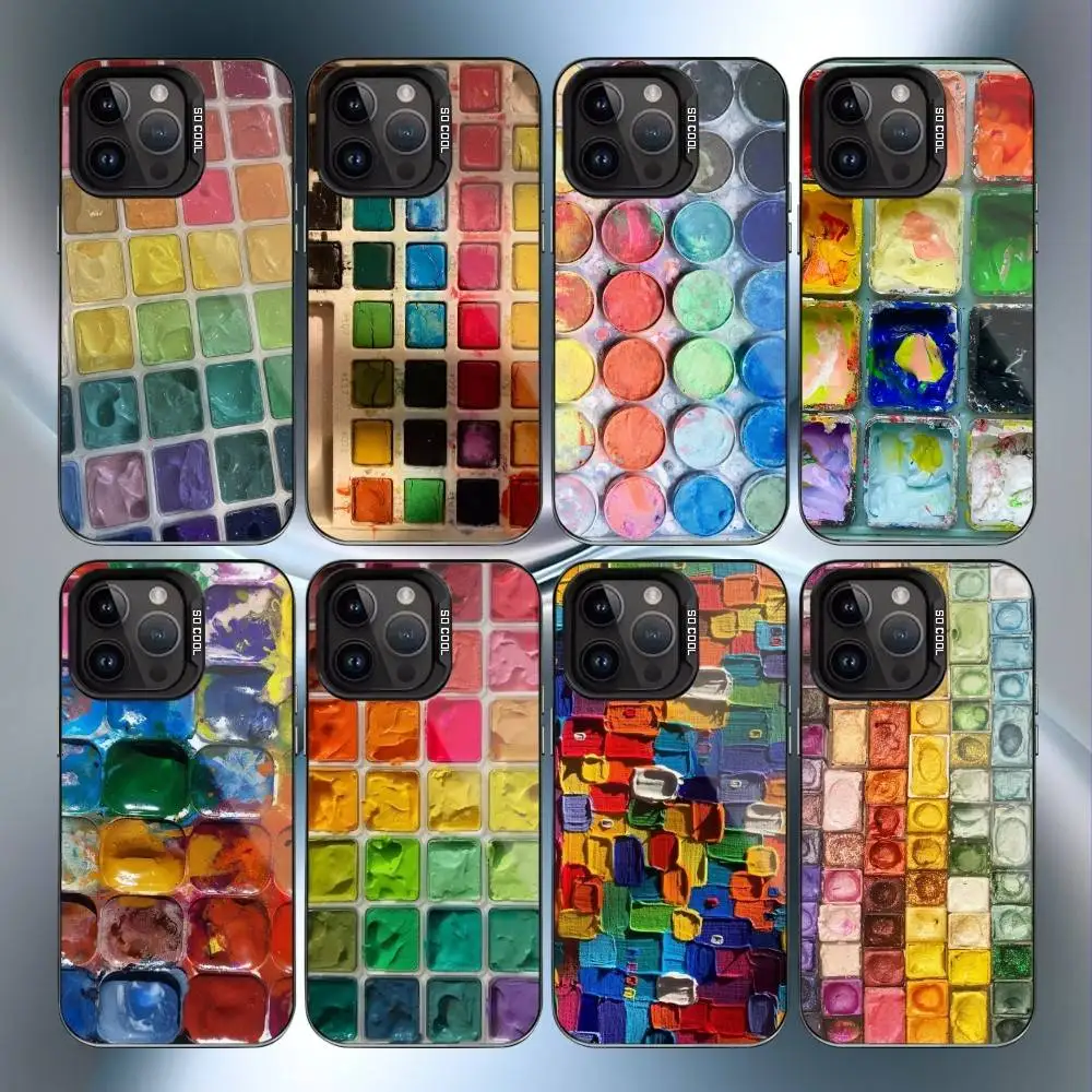 watercolor paint palette aesthetic Phone Case For iPhone17,16,15,14,13,12,11 Plus,Pro Max Black Candy Matte Shockproof Cover
watercolor paint palette aesthetic Phone Case For iPhone17,16,15,14,13,12,11 Plus,Pro Max Black Candy Matte Shockproof Cover