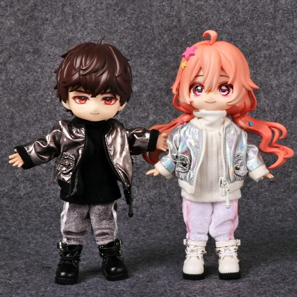 High Quality Fashion Baseball Jacket Laser DIY Sports Pants Doll Clothes Accessories For 1/11 Ob11 Dolls/for 1/12 BJD Dolls
High Quality Fashion Baseball Jacket Laser DIY Sports Pants Doll Clothes Accessories For 1/11 Ob11 Dolls/for 1/12 BJD Dolls
