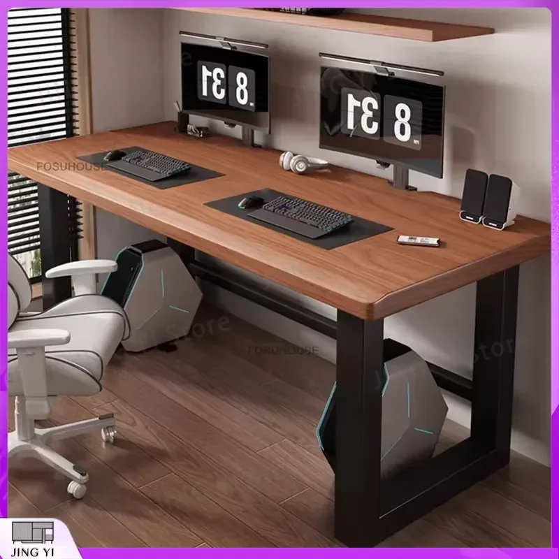 Double Desktop Computer Desk Solid Wood Gaming Table Office Desk for Students Nordic Style Writing Desk Home Study Table
Double Desktop Computer Desk Solid Wood Gaming Table Office Desk for Students Nordic Style Writing Desk Home Study Table