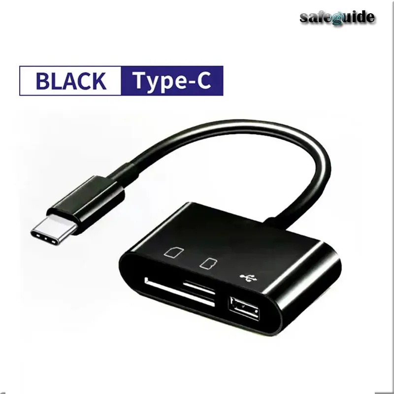 3 в 1 TF SD-считыватель карт памяти Type-C OTG-адаптер передачи данных для телефона 15 Macbook Смарт-сотовый телефон Устройство чтения карт памяти типа C
3 в 1 TF SD-считыватель карт памяти Type-C OTG-адаптер передачи данных для телефона 15 Macbook Смарт-сотовый телефон Устройство чтения карт памяти типа C