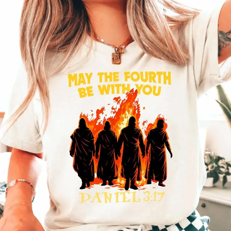 May The Fourth Be With You Daniel 3 17 Unisex Shirt, Children's and parent's clothing for both boys and girls
May The Fourth Be With You Daniel 3 17 Unisex Shirt, Children's and parent's clothing for both boys and girls