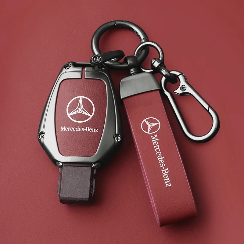 Leather Car Key Case Cover Shell Protector For Mercedes Benz A B C E Class GLS GLA GLK GLC CLS CLA AMG W204 W205 W212 W463 W176
Leather Car Key Case Cover Shell Protector For Mercedes Benz A B C E Class GLS GLA GLK GLC CLS CLA AMG W204 W205 W212 W463 W176