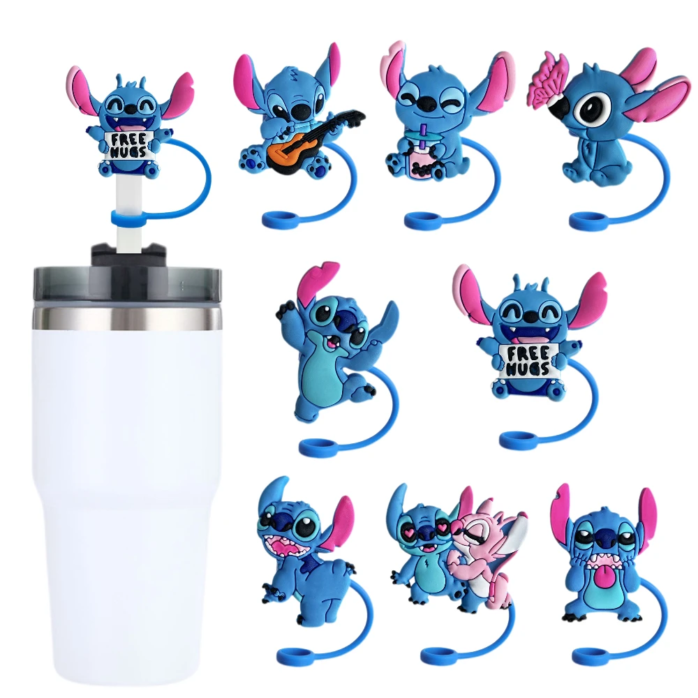 1-8pcs MINISO disney Stitch Straw Cover Cap 10MM Drink Straw Plug Reusable Fit Cup Accessories Straw Cap Charms Pendnt gift
1-8pcs MINISO disney Stitch Straw Cover Cap 10MM Drink Straw Plug Reusable Fit Cup Accessories Straw Cap Charms Pendnt gift
