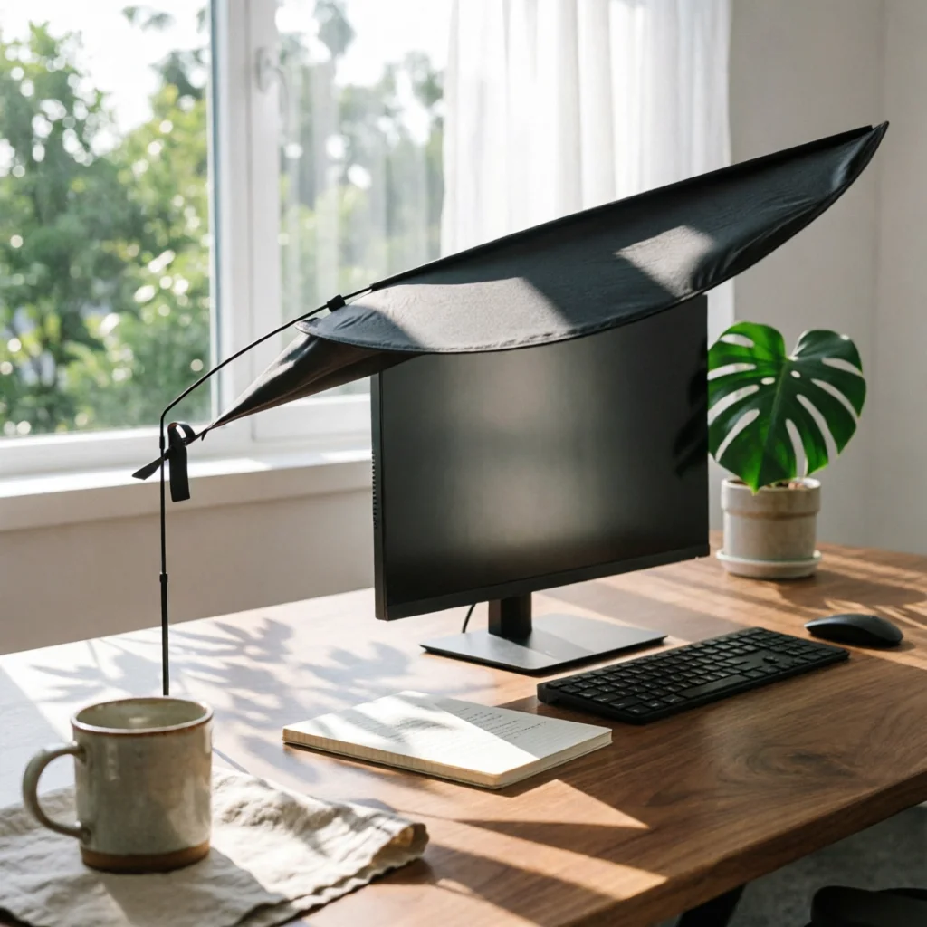 Office Cubicle Shade Blocking Desk Privacy Canopy Desk Glare Screen
Office Cubicle Shade Blocking Desk Privacy Canopy Desk Glare Screen