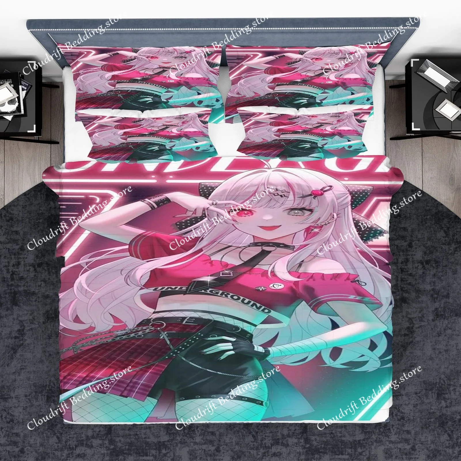 Beautiful Girl Duvet Cover Cartoon Children Cute Polyester Soft Breathable Comforter Animation Bedding
Beautiful Girl Duvet Cover Cartoon Children Cute Polyester Soft Breathable Comforter Animation Bedding