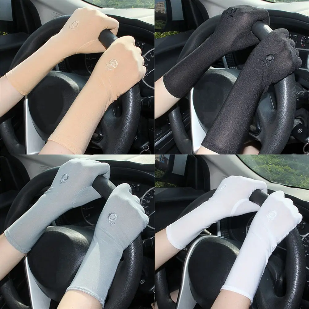 Summer Spring Slip Resistant Mid-long Driving Gloves Anti UV Sunscreen Gloves Etiquette Gloves
Summer Spring Slip Resistant Mid-long Driving Gloves Anti UV Sunscreen Gloves Etiquette Gloves
