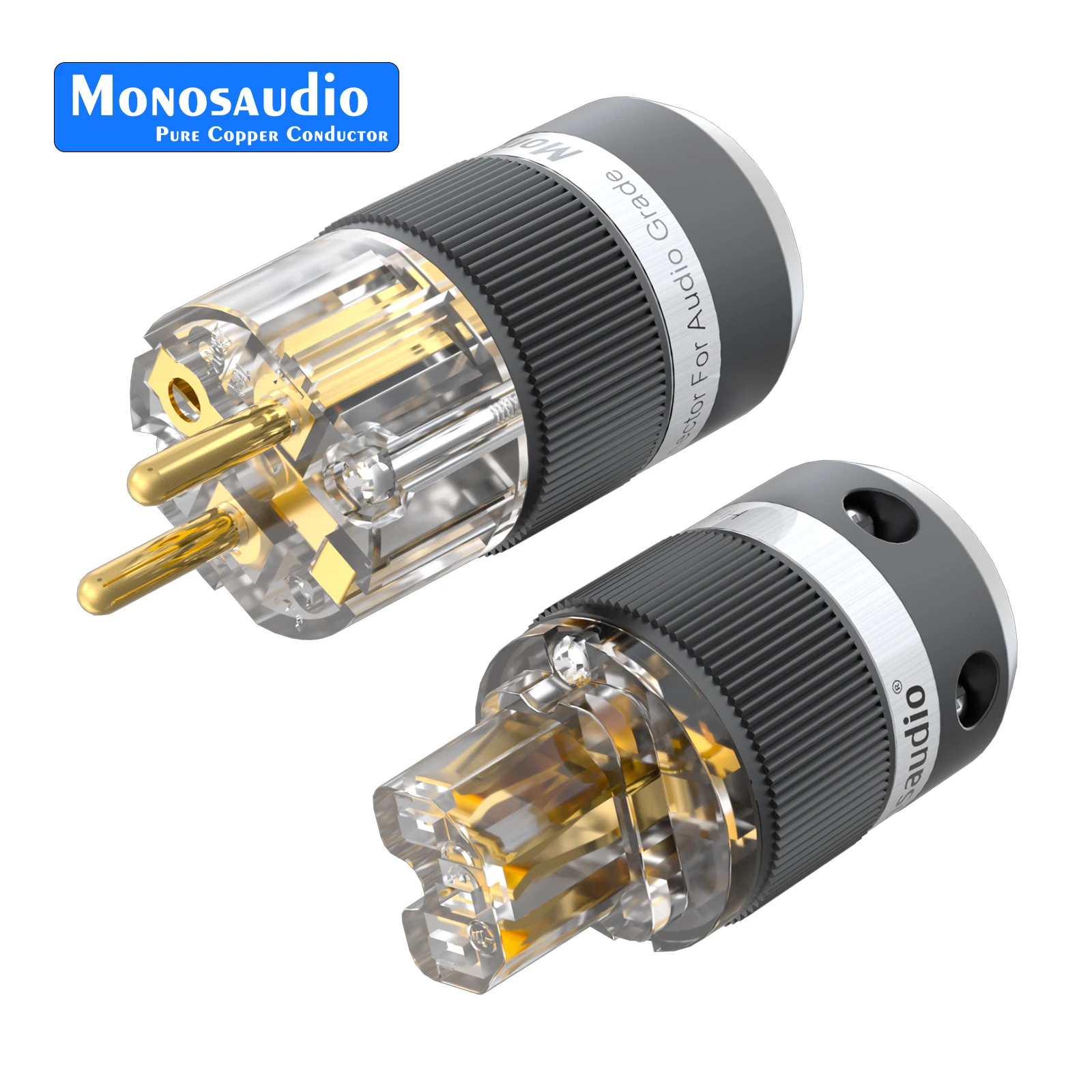 Monosaudio Pure Copper Power Plug E101F101 EU Power Cable Plug IEC Female Connector Audio Power Plug
Monosaudio Pure Copper Power Plug E101F101 EU Power Cable Plug IEC Female Connector Audio Power Plug