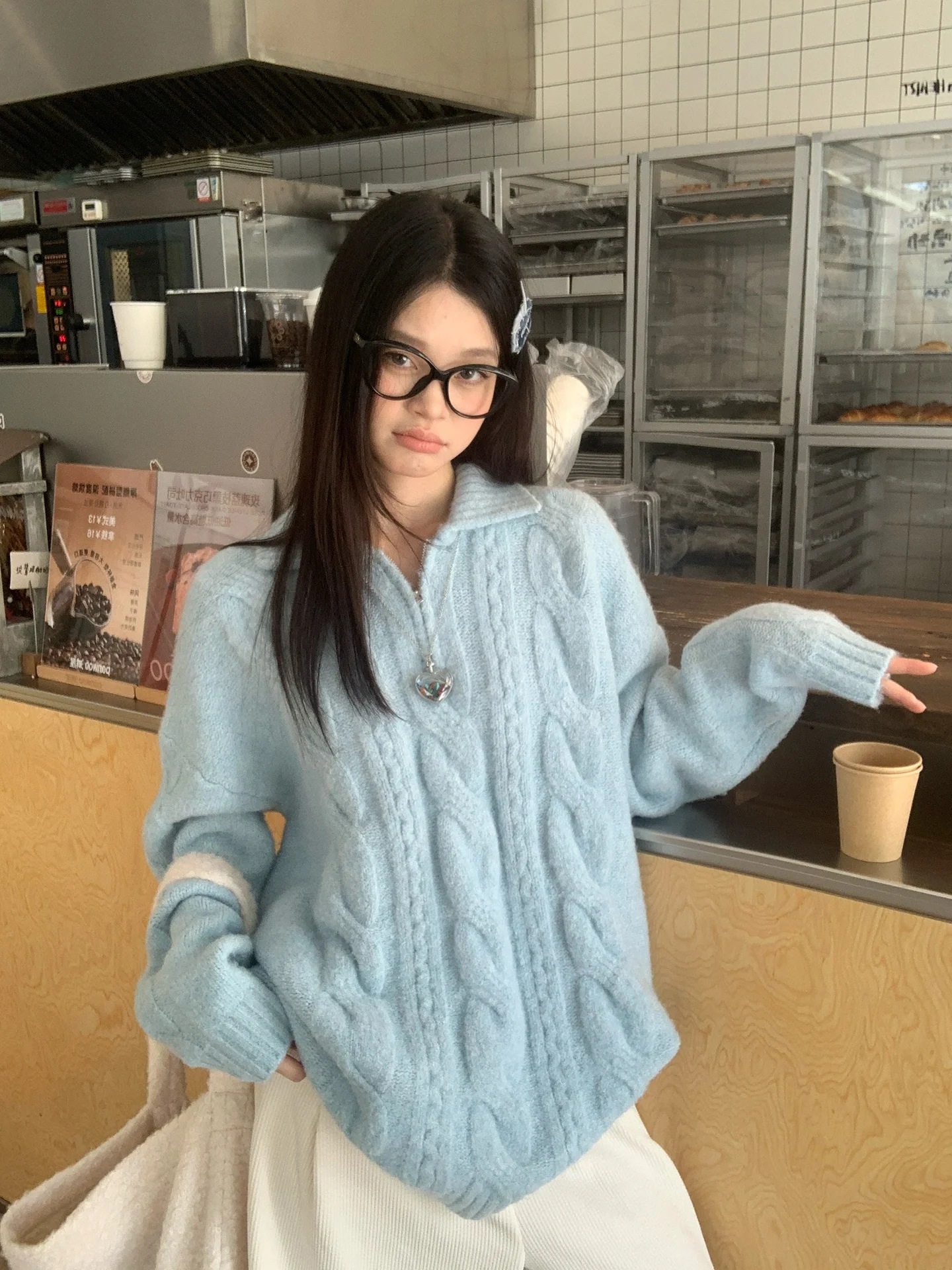 Свободный женский вязаный свитер Long Sve, повседневная верхняя одежда, удобная мягкая ткань, осенний свитер Faion Sui Zhen En Blue
Свободный женский вязаный свитер Long Sve, повседневная верхняя одежда, удобная мягкая ткань, осенний свитер Faion Sui Zhen En Blue