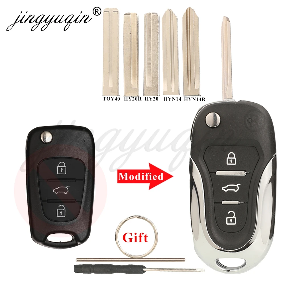 Modified Flip Remote Car Key Shell Case Fob For Hyundai Solaris Accent IX35 I20 I30 Kia Picanto Sportage K2 K5 Rio Sorento Soul
Modified Flip Remote Car Key Shell Case Fob For Hyundai Solaris Accent IX35 I20 I30 Kia Picanto Sportage K2 K5 Rio Sorento Soul
