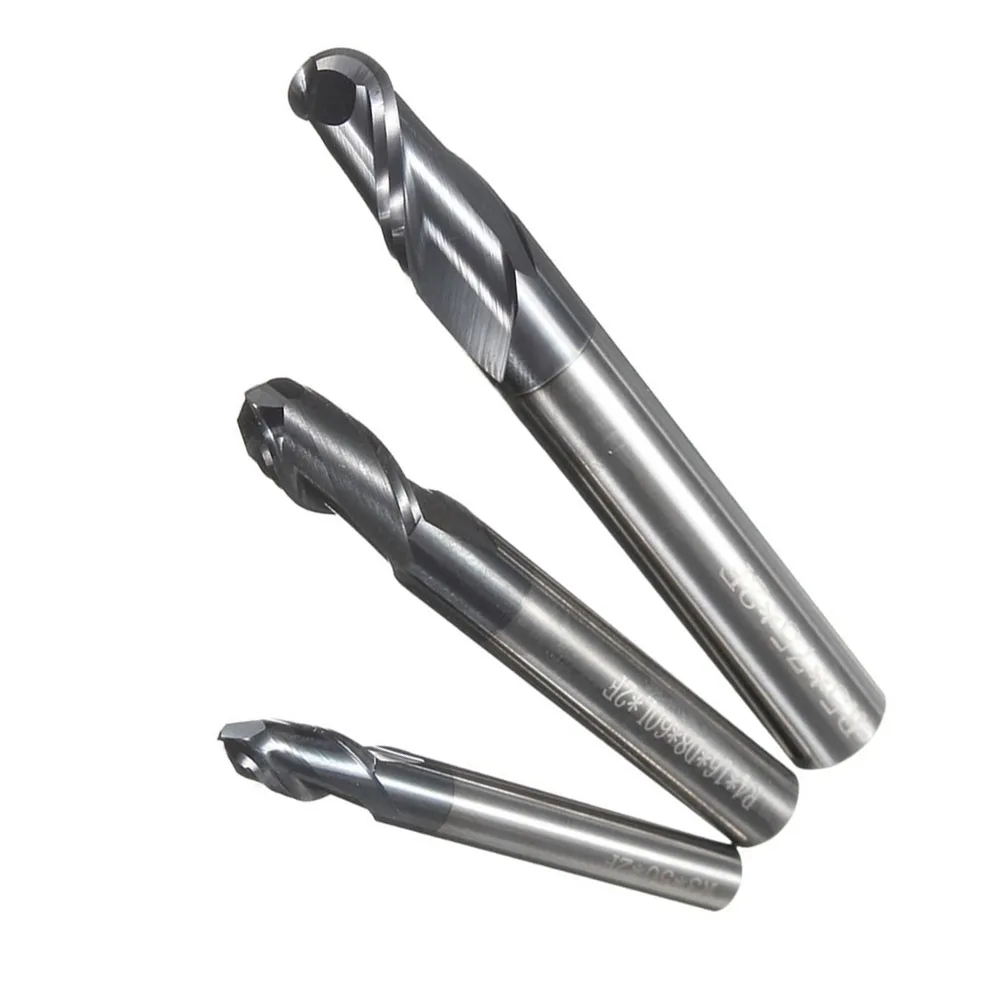 Set Ball End Mills Easy Installation Replacement Smooth Chips Solid Spare Tools Accessories CNC Cutter Parts 45
Set Ball End Mills Easy Installation Replacement Smooth Chips Solid Spare Tools Accessories CNC Cutter Parts 45