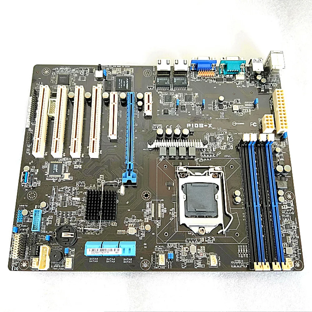 P10S-X Server Motherboard For ASUS 1151 1200 DDR4 6*SATA 3 Support E3-1200 V5 V6
P10S-X Server Motherboard For ASUS 1151 1200 DDR4 6*SATA 3 Support E3-1200 V5 V6