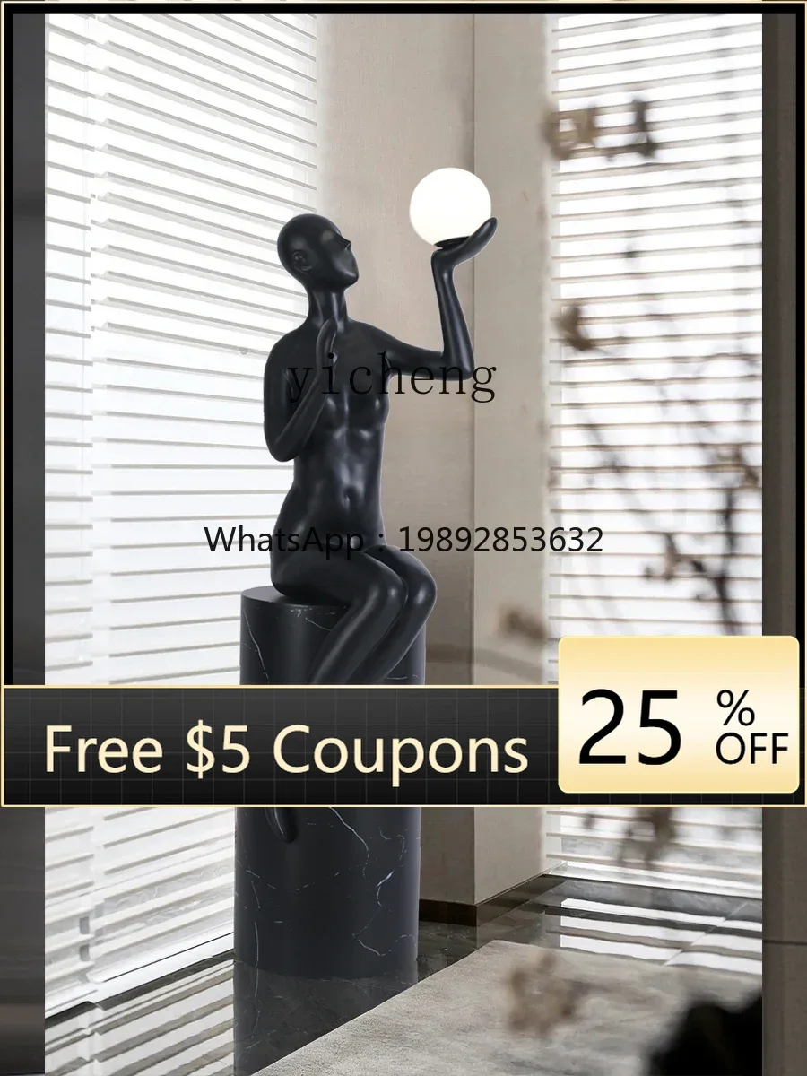 7ZSPHumanoid Art Sculptured Ornaments High-End Home Slightly Luxury Decoration Floor
7ZSPHumanoid Art Sculptured Ornaments High-End Home Slightly Luxury Decoration Floor