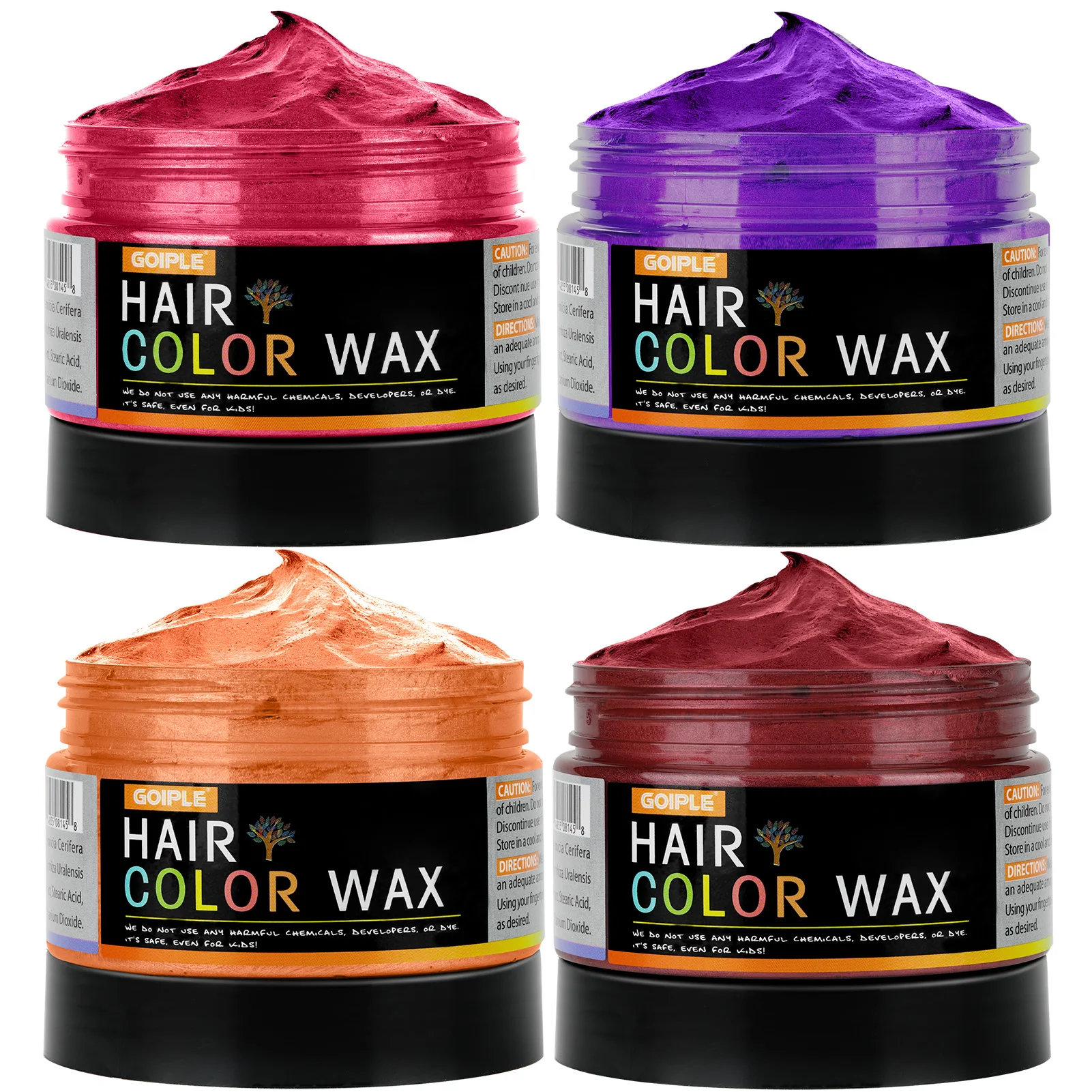 Hair Coloring Wax for Hair Create Varieties of Colors Hair Styling Wax for Hair Dyeing, Natural Hairstyle & Durable Results
Hair Coloring Wax for Hair Create Varieties of Colors Hair Styling Wax for Hair Dyeing, Natural Hairstyle & Durable Results