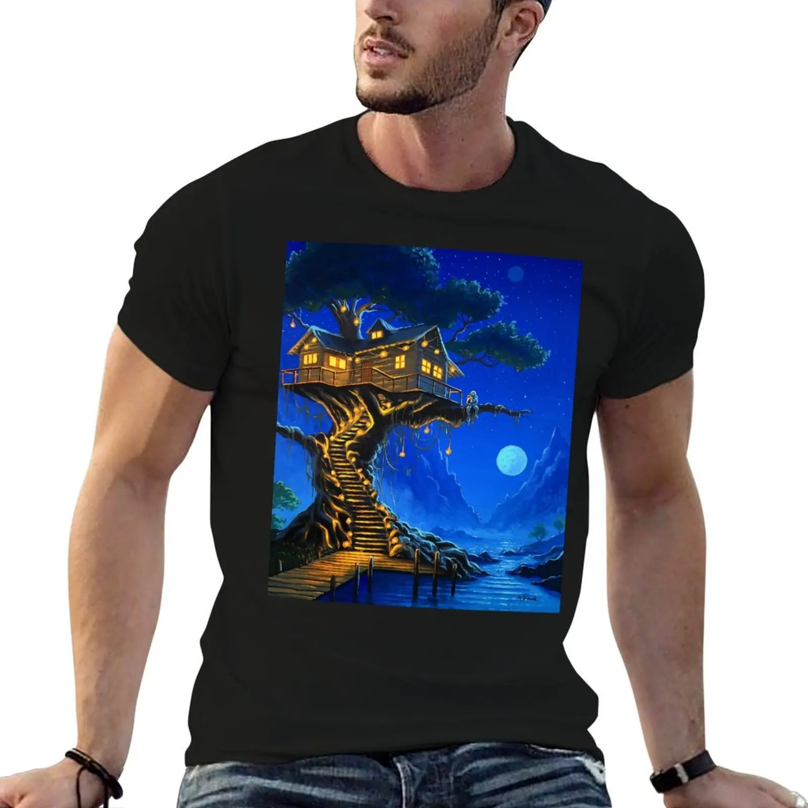 Galactic Grove T-Shirt man t shirt graphic t shirt man casual T-Shirt
Galactic Grove T-Shirt man t shirt graphic t shirt man casual T-Shirt