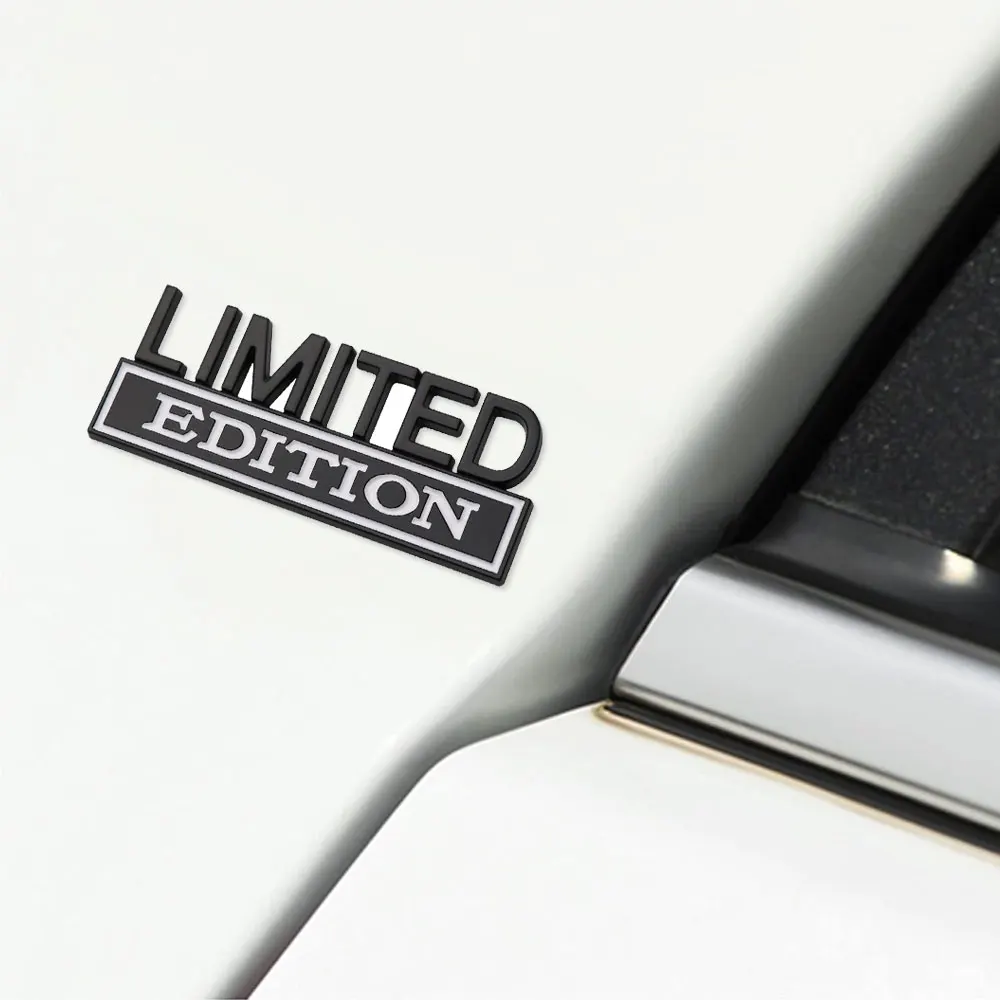 1Pc Universal Metal Car Limited Edition Letter Badge Emblem Sticker Car Body Stickers Decal Car Exterior Decoration Accessories
1Pc Universal Metal Car Limited Edition Letter Badge Emblem Sticker Car Body Stickers Decal Car Exterior Decoration Accessories