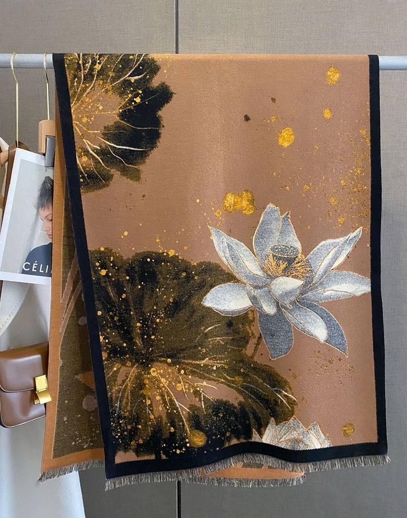 2023 New Korean Edition Oil Painting Imitation Cashmere Scarf for Women in Autumn Winter Thickened Student Neck Style Shawl Girl
2023 New Korean Edition Oil Painting Imitation Cashmere Scarf for Women in Autumn Winter Thickened Student Neck Style Shawl Girl