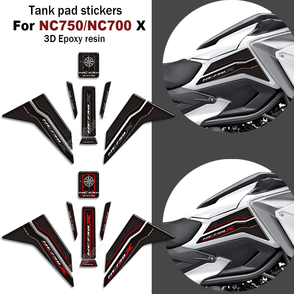 For Honda NC 750 NC700 X NC750X 2021 2022 3D Resin Tank Pad Stickers Motorcycle Fuel Tank Protection Decal
For Honda NC 750 NC700 X NC750X 2021 2022 3D Resin Tank Pad Stickers Motorcycle Fuel Tank Protection Decal