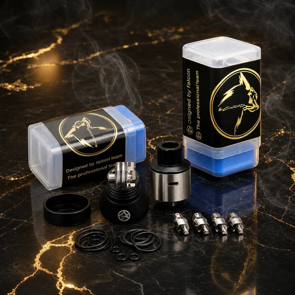 Wolfcoolvape WICK'D W2CK'D 22mm Single Coil RDA Rebuildable Dripping Atomizer for MTL - 316SS Tank
Wolfcoolvape WICK'D W2CK'D 22mm Single Coil RDA Rebuildable Dripping Atomizer for MTL - 316SS Tank