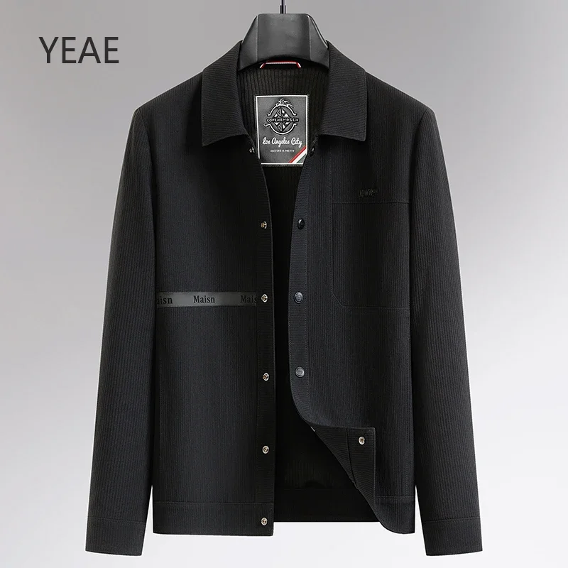 TONY Black Casual Business Windbreak Coat Sweatshirts Spring and Autumn 2025 New Style Lapel Versatile Fashion Design Jacket Man
TONY Black Casual Business Windbreak Coat Sweatshirts Spring and Autumn 2025 New Style Lapel Versatile Fashion Design Jacket Man