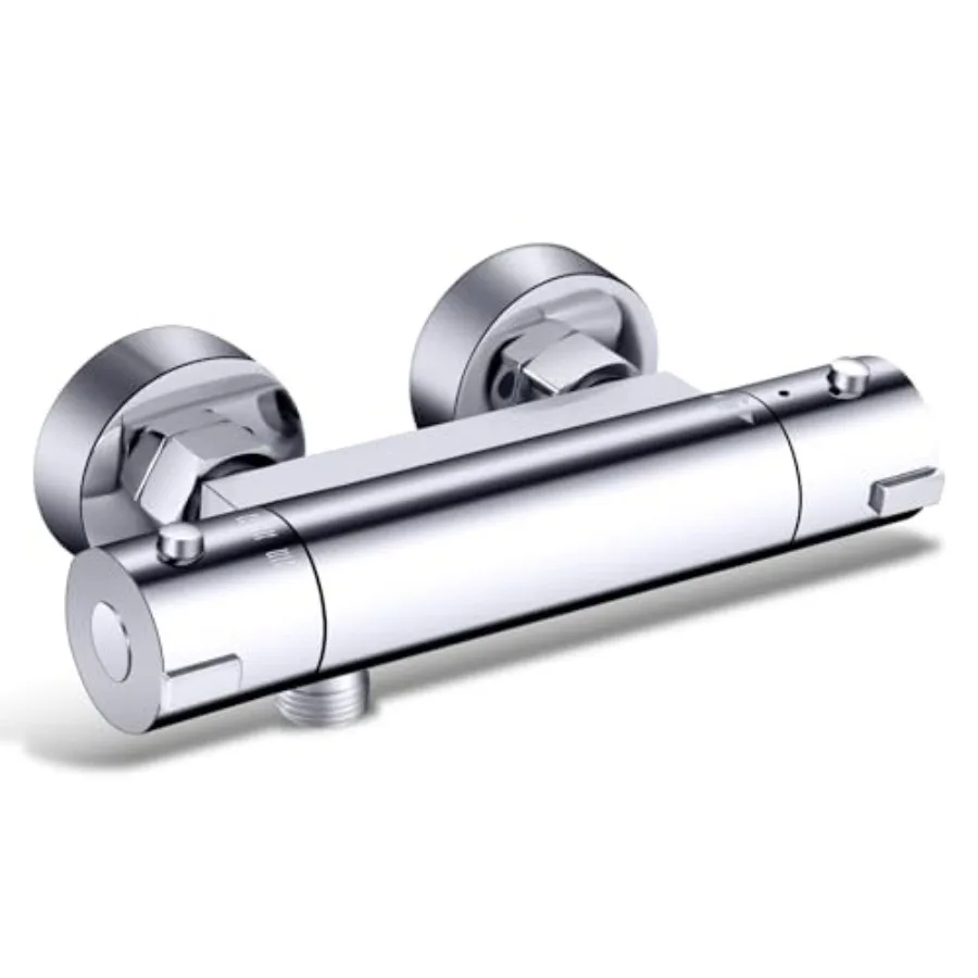 4 Inch Thermostatic RV Shower Faucet Valve - Ensures Constant Water TemperatureNo More Repeated Temperature Adjustments Provide
4 Inch Thermostatic RV Shower Faucet Valve - Ensures Constant Water TemperatureNo More Repeated Temperature Adjustments Provide