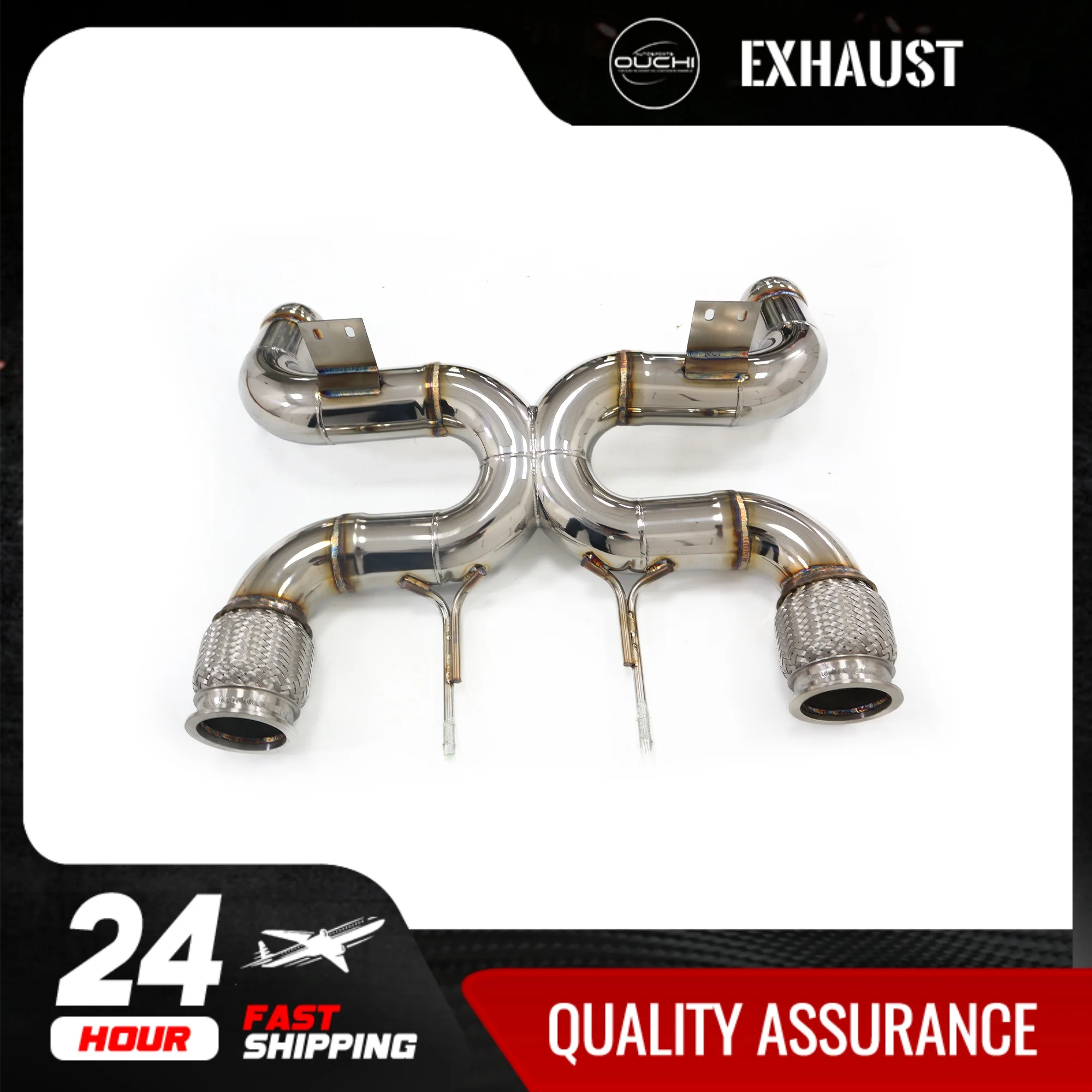 Fast shipping in 24 hours catback for Mclaren 720S OUCHI stainless steels Exhaust system Car Accessories
Fast shipping in 24 hours catback for Mclaren 720S OUCHI stainless steels Exhaust system Car Accessories