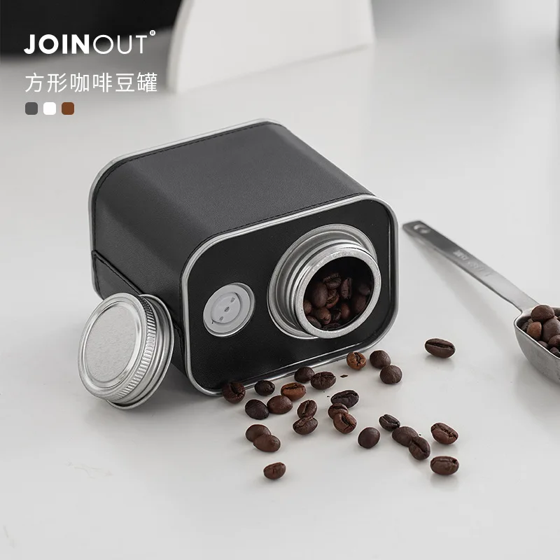 Tinplate Coffee Bean Storage Jar, Coffee Powder Sealed Jar, with One-Way Valve for Exhausting
Tinplate Coffee Bean Storage Jar, Coffee Powder Sealed Jar, with One-Way Valve for Exhausting