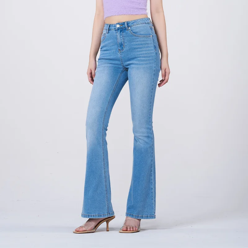 Women Jeans Washing Denim Bootcut Flare Pants Office Lady Loose Fit Regular Solid Ankle Length Pockets Zipper Spring 2024
Women Jeans Washing Denim Bootcut Flare Pants Office Lady Loose Fit Regular Solid Ankle Length Pockets Zipper Spring 2024