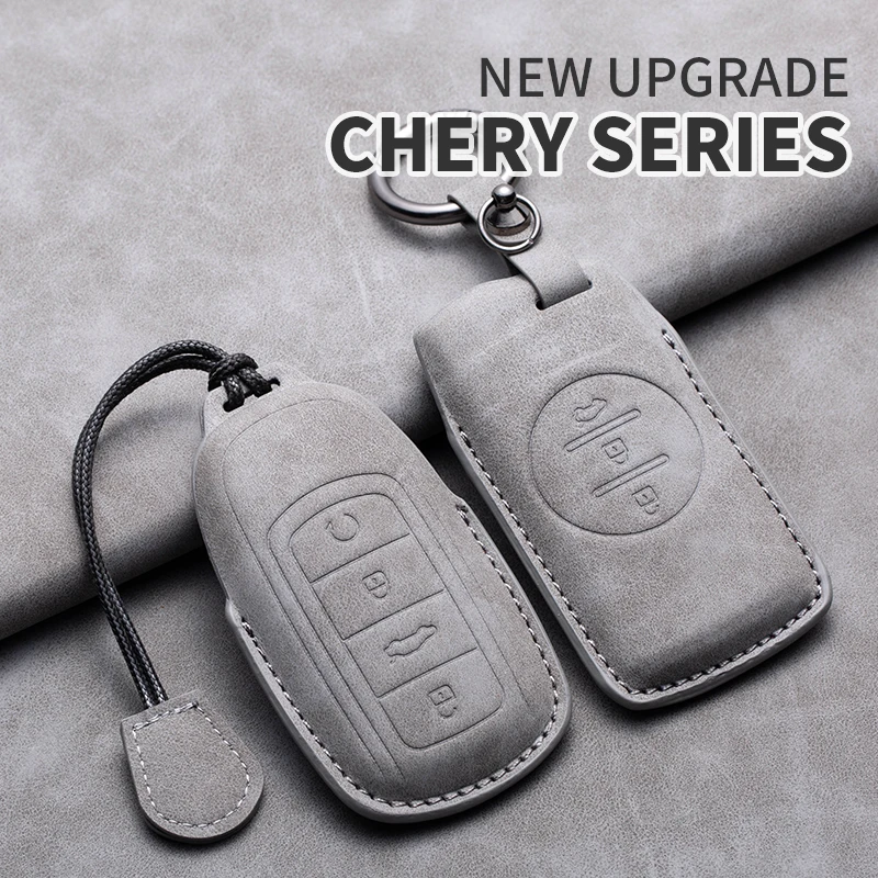 Leather Car Key Case Cover Shell Keychain For Chery Jaecoo Tigo 7 8 Pro Max Omoda C5 Tigo7 8 PlusJ6 J7plus J8 Auto Accessories
Leather Car Key Case Cover Shell Keychain For Chery Jaecoo Tigo 7 8 Pro Max Omoda C5 Tigo7 8 PlusJ6 J7plus J8 Auto Accessories