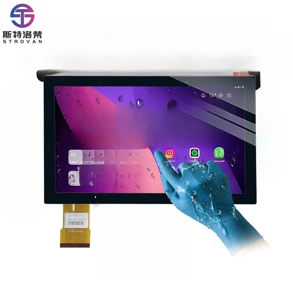 10.611.6 Inch Lcd Display Touch Panelcustom Size TFT USB Interface Optical Bonding Front IP65 WaterproofPacp Touch Module