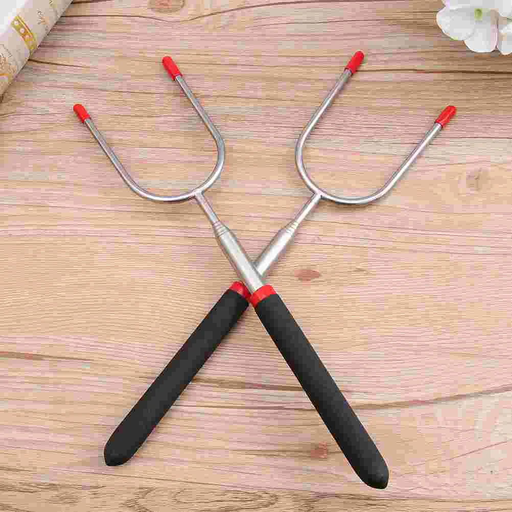 2 Pcs Barbecue Fork Cooking Meat Forks Marshmallows Supplies Hot Dog Stick Tool
2 Pcs Barbecue Fork Cooking Meat Forks Marshmallows Supplies Hot Dog Stick Tool
