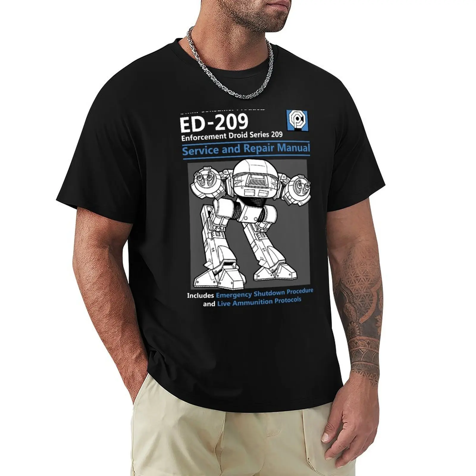 ED-209 Service and Repair Manual T-Shirt Quick Dry Sports Short Sleeve Tee
ED-209 Service and Repair Manual T-Shirt Quick Dry Sports Short Sleeve Tee