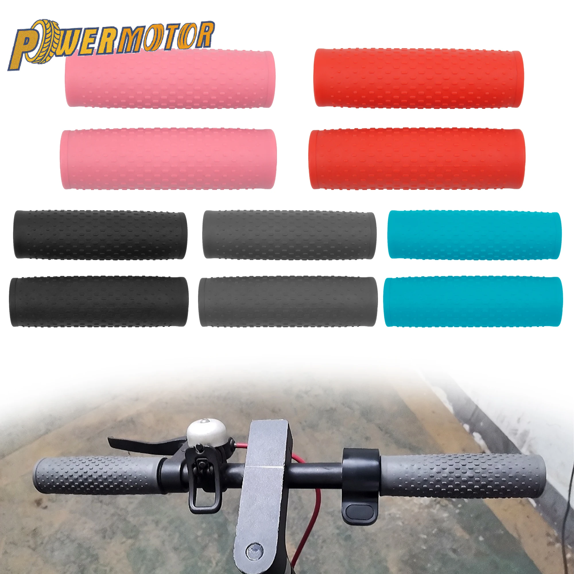 Electric Scooter Anti Slip Silicone Handlebar Grip Cover Rubber Handle For Xiaomi M365 Replacement Accessories
Electric Scooter Anti Slip Silicone Handlebar Grip Cover Rubber Handle For Xiaomi M365 Replacement Accessories
