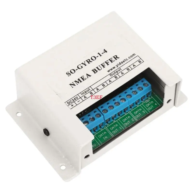 T3EF Marine Serial Buffer Marine Data Distributor Plastic Optimized 24V for NMEA0183
T3EF Marine Serial Buffer Marine Data Distributor Plastic Optimized 24V for NMEA0183