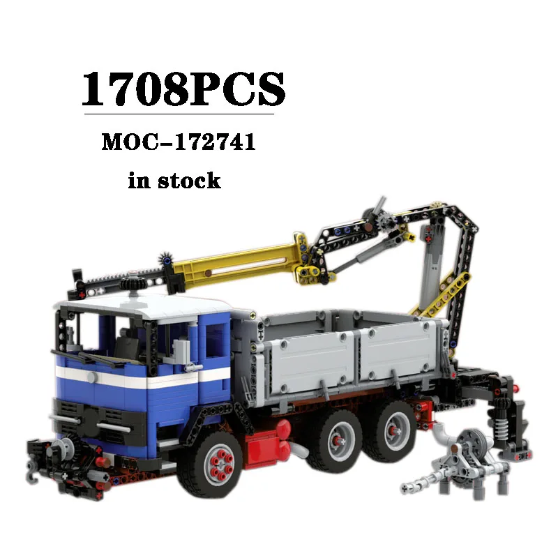 Building Blocks MOC-172741 Crane Truck Construction Assembly Model Ornament 1708PCS Children's Birthday Gifts Christmas Toys
Building Blocks MOC-172741 Crane Truck Construction Assembly Model Ornament 1708PCS Children's Birthday Gifts Christmas Toys