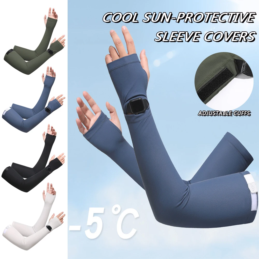 1Pair Ice Silk Cycling Arm Sleeves Summer Cooling Sunscreen Running Sleeves Outdoor Anti-UV Arm Protection Sports Arm Warmers
1Pair Ice Silk Cycling Arm Sleeves Summer Cooling Sunscreen Running Sleeves Outdoor Anti-UV Arm Protection Sports Arm Warmers