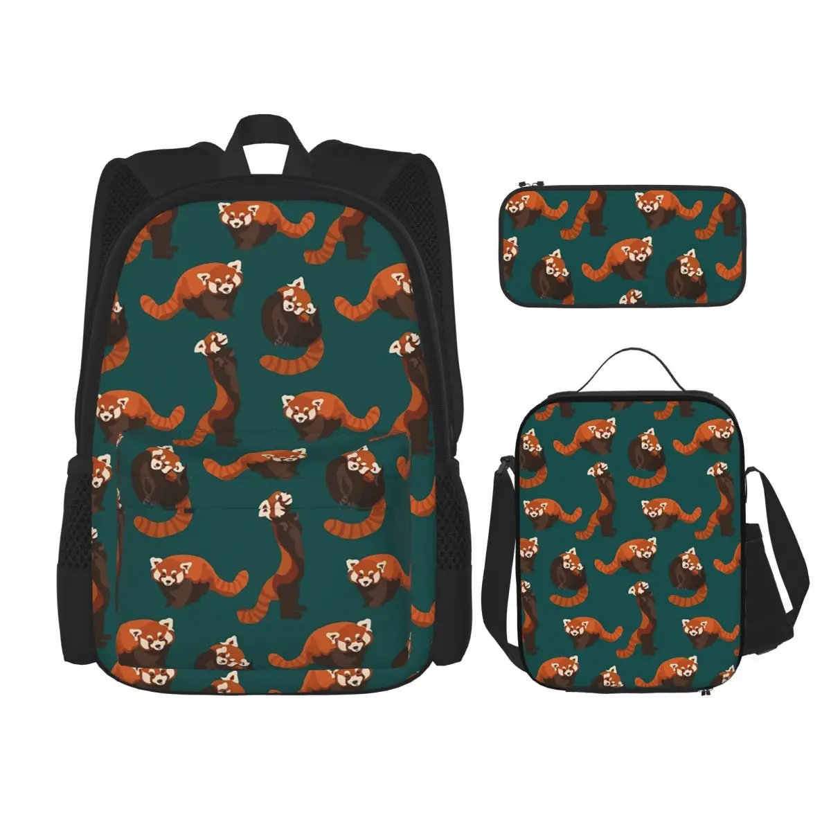 Red Panda Pattern Backpacks Boys Girls Bookbag School Bags Rucksack Lunch Bag Pen Bag Three-Piece Set
Red Panda Pattern Backpacks Boys Girls Bookbag School Bags Rucksack Lunch Bag Pen Bag Three-Piece Set
