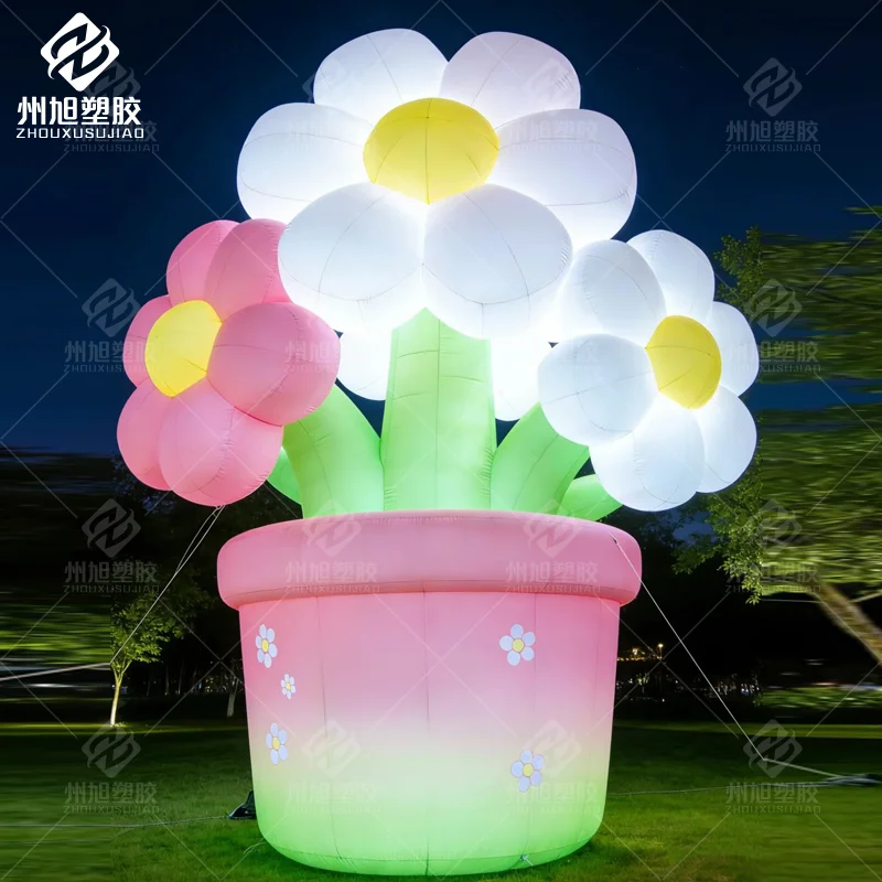 Customized Inflatable Luminous Potted Flowers Advertising Inflatable Spring Outdoor Shopping Mall Courtyard Decoration
Customized Inflatable Luminous Potted Flowers Advertising Inflatable Spring Outdoor Shopping Mall Courtyard Decoration