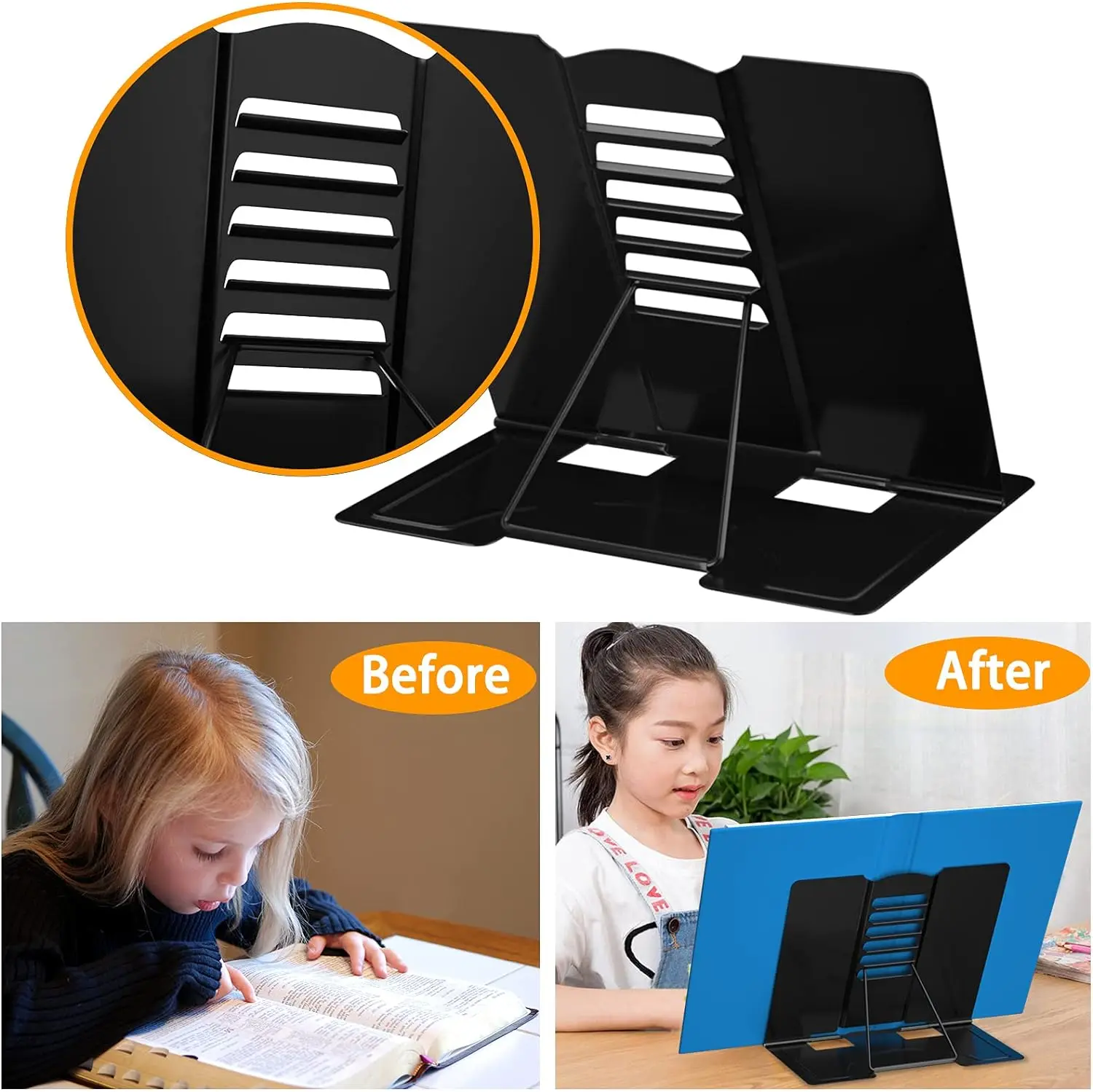 Foldable Desk Book Stand Metal Reading Rest Adjustable Cookbook Documents Holder Portable Bookstands for Books
Foldable Desk Book Stand Metal Reading Rest Adjustable Cookbook Documents Holder Portable Bookstands for Books