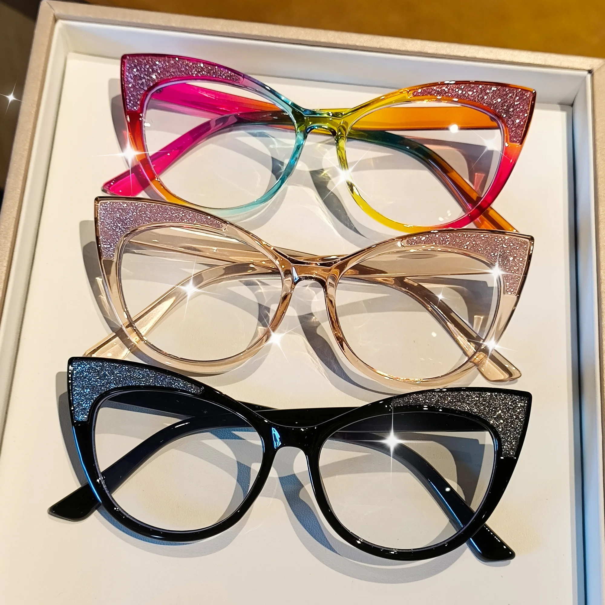 Trendy Cat Eye Glasses Frame, Suitable for Office, Web, Mobile Phone, TV Use, Perfect Gifts for Everyday Stylish Accessories
Trendy Cat Eye Glasses Frame, Suitable for Office, Web, Mobile Phone, TV Use, Perfect Gifts for Everyday Stylish Accessories