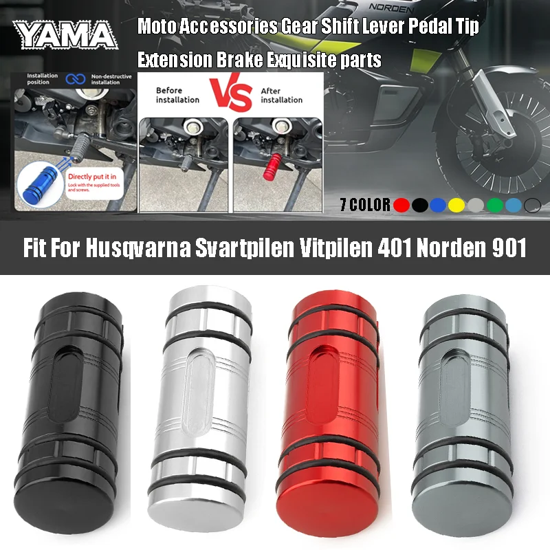 Motorxcycle Accessories Fit For Husqvarna Svartpilen Vitpilen 401 Norden 901 CNC Gear Shift Lever Tip Extension Enlarger Pedal
Motorxcycle Accessories Fit For Husqvarna Svartpilen Vitpilen 401 Norden 901 CNC Gear Shift Lever Tip Extension Enlarger Pedal